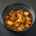 Картофель черри с беконом